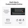 KEYBOARD MECHANICAL KEYCHRON C1 Pro 8K QMK/VIA TKL RGB HS Keychron Super Banana switch, C1PX-M4