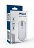 MOUSE WIRED USB GEMBIRD, 1200DPI, white/silver, MUS-4B-06-WS