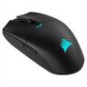 MOUSE WIRELESS CORSAIR KATAR ELITE RGB, Gaming Mouse, 69g, MARKSMAN 26000 DPI, 2.4Ghz/Bluetooth, Black, CH-931C111-EU