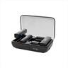 MICROPHONE WIRELESS SYSTEM BOYA LINK ALL IN ONE, 2xMIC, USB-C, Lightning, and 3.5mm receiver, black