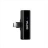 MICROPHONE WIRELESS SYSTEM BOYA LINK ALL IN ONE, 2xMIC, USB-C, Lightning, and 3.5mm receiver, black