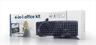 COMBO KEYBOARD MOUSE MOUSEPAD HEADPHONES WIRED GEMBIRD, Black, KBS-UO4-01