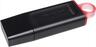 USB Flash Drive 3.2 Gen1 256GB KINGSTON DATA TRAVELER EXODIA , Black, DTX/256GB
