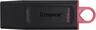 USB Flash Drive 3.2 Gen1 256GB KINGSTON DATA TRAVELER EXODIA , Black, DTX/256GB