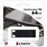 MEMORY USB Type-C 64GB KINGSTON DATA TRAVELER 70 (USB 3.2 Gen 1 speeds), Black, DT70/64GB
