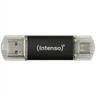 USB Flash Drive 3.2 Gen1 32GB INTENSO TWIST LINE, USB-A&USB-C, 3539480