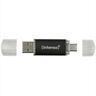 USB Flash Drive 3.2 Gen1 32GB INTENSO TWIST LINE, USB-A&USB-C, 3539480