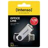 USB Flash Drive 3.2 Gen1 128GB INTENSO OFFICE LINE  ,Black, 3543491