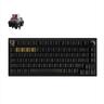 KEYBOARD MECHANICAL KEYCHRON BLACK MYTH WUKONG DELUXE EDITION 75% , Metal Body, HS, RGB, 2.4 GHz & BT, Pre-lubed TTC Golden Pink switch, w/knob, WKD-21