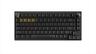 KEYBOARD MECHANICAL KEYCHRON BLACK MYTH WUKONG DELUXE EDITION 75% , Metal Body, HS, RGB, 2.4 GHz & BT, Pre-lubed TTC Golden Pink switch, w/knob, WKD-21