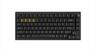 KEYBOARD MECHANICAL KEYCHRON BLACK MYTH WUKONG DELUXE EDITION 75% , Metal Body, HS, RGB, 2.4 GHz & BT, Pre-lubed TTC Golden Pink switch, w/knob, WKD-21