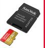 MEMORY CARD SANDISK MICRO-SDXC UHS-I 32GB EXTREME C10 w/adapter 100mb/s A2 V30, SDSQXAF-032G-GN6MA