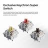KEYBOARD MECHANICAL KEYCHRON K10 MAX HS Full Size RGB Keychron super Banana switch, Multi-Device 2.4 GHz & BT Black, K10M-H4