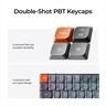 KEYBOARD MECHANICAL KEYCHRON K3 MAX QMK/VIA LP RGB HS 75% Gateron Brown switch Multi-Device (Wired+Bluetooth), Black, K3M-H3