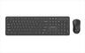 COMBO KEYBOARD AND MOUSE WIRELESS GEMBIRD SLIM PRO, Black, KBS-WPS-01