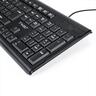COMBO KEYBOARD AND MOUSE WIRED EXTRALINK TF500, Black,