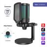 MICROPHONE FIFINE A6NEO RGB, USB Type-C, 2.0m cable, Black, A6NEO