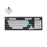 KEYBOARD WIRELESS MECHANICAL KEYCHRON Q5 MAX QMK/VIA RGB Al. body, HS Gateron Jupiter Brown, 2.4 GHz & BT, Carbon Black, w/knob, Q5M-M3