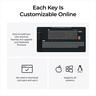 KEYBOARD MECHANICAL KEYCHRON C2 Pro 8K QMK RGB, Full Size, Super Brown switch, C2PX-M3