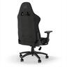 GAMING CHAIR CORSAIR TC100 RELAXED FABRIC, 120KG MAX, Black, CF-9010051-WW