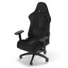 GAMING CHAIR CORSAIR TC100 RELAXED FABRIC, 120KG MAX, Black, CF-9010051-WW