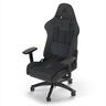 GAMING CHAIR CORSAIR TC100 RELAXED FABRIC, 120KG MAX, Black/Grey, CF-9010052-WW