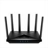 NET ROUTER WIRELESS DUAL BAND Wi-Fi 7 BE6500 CUDY WR6500H, w/6 antennas, 1x 2.5G port, 4x LAN 100/1000 ports