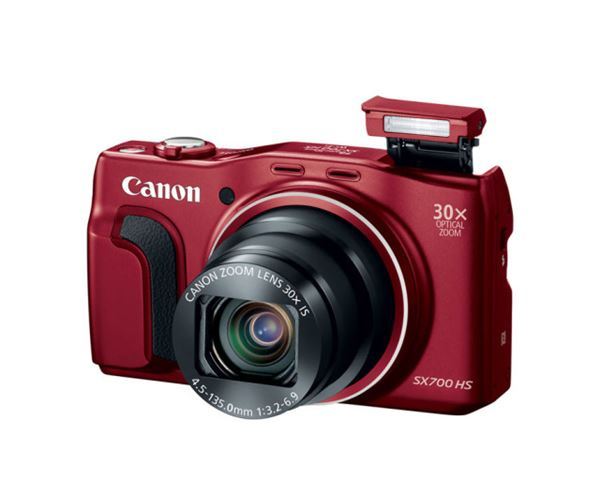 FOTOAPARAT CANON PowerShot SX700HS red-WiFi | Kompaktni