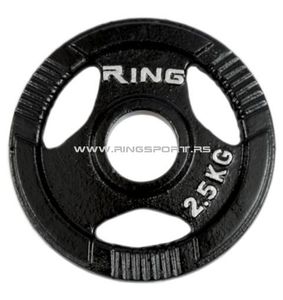 Ring Olimpijski tegovi liveni sa hvatom 1x 2,5kg RING PL14-2,5