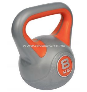 Ring Kettlebell  8 kg plastican  RING DB2819-8