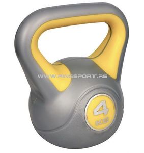 Ring Kettlebell  4 kg plastican  RING DB2819-4