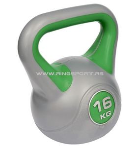 Ring Kettlebell  16kg plastican  RING DB2819-16