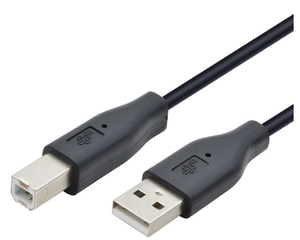 E-GREENKabl USB A - USB B M/M 1.8m crni