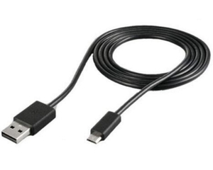 E-GREENKabl USB A - USB Micro-B M/M 1m crni