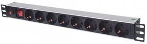 LAN Intellinet 19"1U Rackmount razvodni panel sa 8mesta,3m
