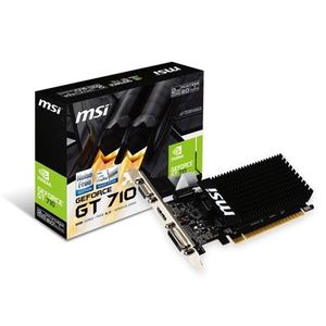 Grafička karta MSI nVidia GeForce GT 710 2GD3H LP 2GB GDDR3, 1x HDMI, 1x DVI-D, 1x D-Sub