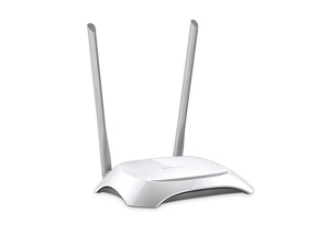 TP-LINK Wi-Fi Ruter N300, 5x10/100M port, 2x5dBi eksterna an