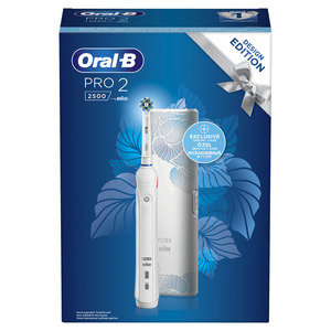 OralB PRO2 2500 WHITE+Travel Case električna četkica za zube