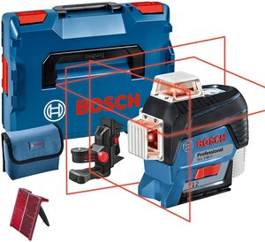 Bosch Professional GLL 3-80 C laser za ukrštene linije + držač BM 1 (bez baterije i punjača)