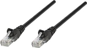 Intellinet prespojni kabl,Cat6 compatible, U/UTP, 1.5m,crni