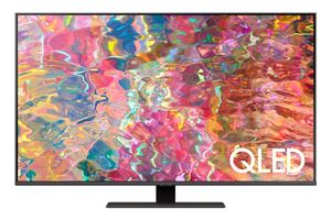 SAMSUNG QLED TV QE55Q80BATXXH, 4K Ultra HD, Smart TV, Direct Full Array, Motion Xcelerator Turbo+, Quantum Processor 4K, 120 Hz