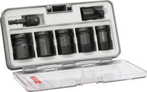 Bosch 7-delni set udarnih nasadnih ključeva Impact Control sa adapterima 1/2”