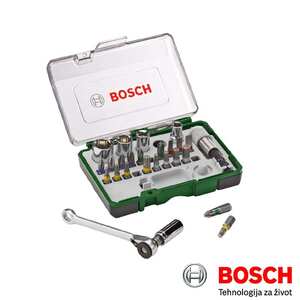 Bosch 27-delni set bitova sa rašpom sa kartonskim displejom