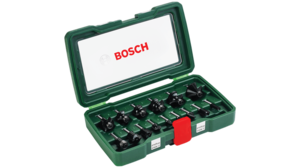 Bosch 15-delni set HM glodala (prihvat 8 mm)