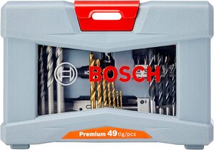 Bosch 49-delni Premium X-Line set bitova i burgija sa ručnim zavrtačem