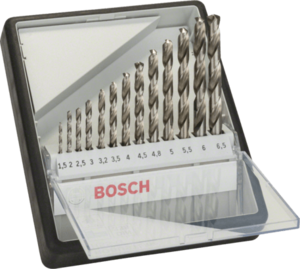 Bosch 13-delni Robust Line set burgija za metal HSS-G, DIN 338, 135°