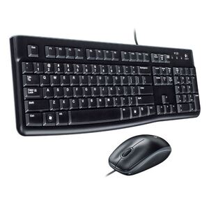 Logitech žična tastatura i miš MK120 Wired Desktop US