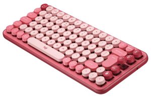Logitech Bežična tastatura Pop Keys with Emoji (Roze) 920-010737