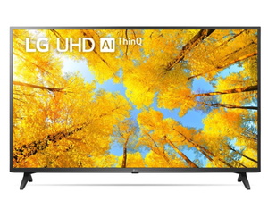 LG LED TV 50UQ75003LF, 4K Ultra HD, Smart TV, webOS, ThinQ AI, Crni **MODEL 2022**