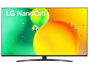 LG NanoCell TV 55NANO783QA, 4K Ultra HD, Smart TV, webOS i ThinQ AI, α7 AI Processor 4K, Magic remote, Sivi  **MODEL 2022**